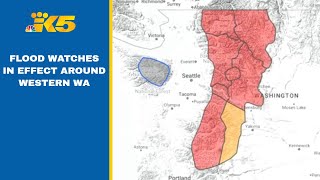 Flood watches in effect around western Washington [upl. by Proulx]