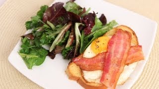 Open Face Breakfast Sandwich  Laura Vitale  Laura in the Kitchen Episode 645 [upl. by Alysa]