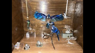 Swarovski crystal figurine collection tour 2022 over 970 figurines [upl. by Micheil]