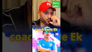 Harbhajan singh on Gautam Gambhir as a Coach shortsbgt ytshorts podcast [upl. by Meil]