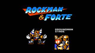 Rockman amp Forte  Groundman Stage Theme FC ver [upl. by Fenwick]