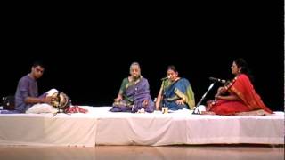 A Rendering in Raga Madhyamavathi by Smt Alamelu Mani Cleveland Aradhana 2011 [upl. by Gavrila]