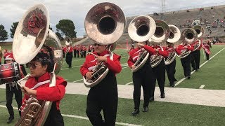 OHS Band 2018 Homecoming Pregame Halftime [upl. by Ahsinnod]