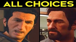 A Way Out  ALL CHOICES LEOS WAY Vs VINCENTS WAY  Alternative Choices amp Outcomes [upl. by Pauletta]