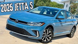 2025 Volkswagen Jetta 15T S First Look In New Monterey Blue Paint Color [upl. by Kelsey586]