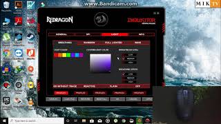 How to change lights on Redragon Mouse [upl. by Anatnom443]