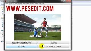 parche PESEDIT para pes 2013 FULL Liga Argentina FULL HD [upl. by Diandre12]