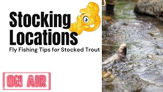 Catch More Trout Fly Fishing Tips for Stocked Trout Location fishing livestream tips [upl. by Oicneconi]