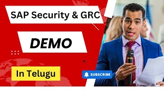 SAP Security amp GRC demo In Telegu  SAP Security amp GRC online training What is SAP Security [upl. by Snoddy]