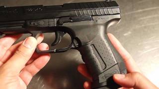 Umarex Walther P99 GBB Co2 review by Moondog [upl. by Artaed]