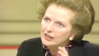 Margaret Thatcher on Nationwide questioned over the Belgrano [upl. by Elish]