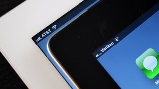 Apple iPad 3 ATampT vs Verizon 4G Speed Comparison [upl. by Anih]