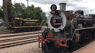 Steam power at South Africa’s Rovos Rail [upl. by Warner]