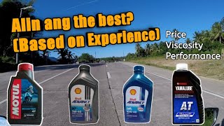 BEST ENGINE OIL FOR OUR MOTORCYCLE  MY HONEST REVIEW [upl. by Dittman551]