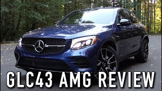 20182019 MercedesAMG GLC43 Coupe Start Up Test Drive amp In Depth Review [upl. by Pompea54]