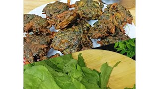 palak pakoda easy recipepalak pakoda kaise bnaye [upl. by Arundel]