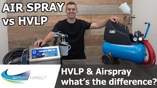 HVLP Turbine vs HVLP Air Spray  Whats the difference [upl. by Isador]