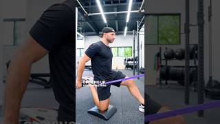 The BEST Hip Flexor Stretch  Banded Couch Stretch [upl. by Candless]