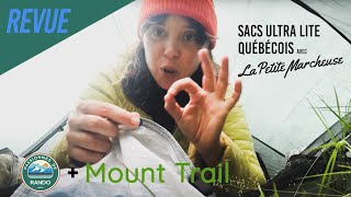 Revue de produit des sacs de rangement Mount Trail [upl. by Drawe]