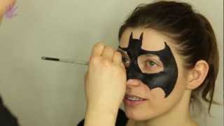 Malowanie buziek Face Painting  2  Batman [upl. by Aihceyt402]