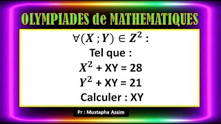 Olympiades de mathématiques  Math Olympiade  Olympiades mathématiques [upl. by Melvin]