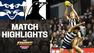 Pendleburys 300th  Geelong v Collingwood Highlights  Qualifying Final  AFL [upl. by Hamlin]