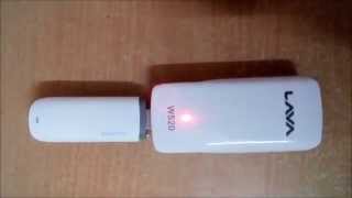 Lava Wireless Router cum battery bank W520 [upl. by Ahsyia]