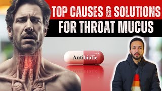 Dr B  The 3 Causes of Constant Mucus  Phlegm in Your Throat [upl. by Eitsym]