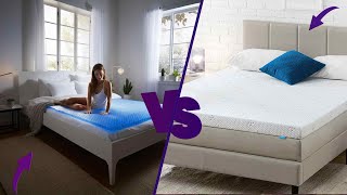 Gel Mattress Topper vs Memory Foam Which Offers Better Sleep Comfort [upl. by Nittirb]