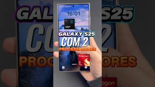 S25 ULTRA COM 2 PROCESSADORES SNAPDRAGON 8 ELITE E EXYNOS 2500 samsung smartphone [upl. by Wilkens699]