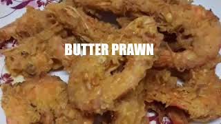 UDANG BUTTERMILK SIMPLE SEDAP  BUTTER PRAWN [upl. by Tarazi666]