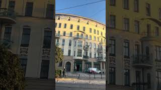 Beautiful building by Wilhelm Heller  🇵🇱 Wroclaw Poland 🇵🇱 4K shorts poland wroclaw travel [upl. by Ehsom387]