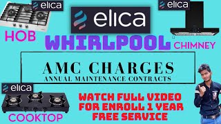 elica amc charges  elica annual maintenance contract charges  amc charges of whirlpool chimney [upl. by Nimsay]