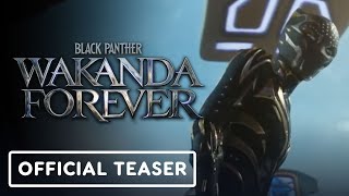 Black Panther Wakanda Forever  Official Teaser Trailer 2022 Letitia Wright Angela Bassett [upl. by Damalis]