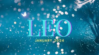 Leo youre being divinely guided to this person 💞✨ Leo January Tarot Reading [upl. by Ada]