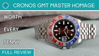 Cronos GMT Pepsi Full Review The Holy Grail of AliExpress [upl. by Eirrej449]