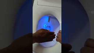 hindware automate toilet seat with lighting functional [upl. by Atikihs]