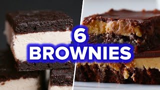 6 Creative Brownie Recipes [upl. by Aziar]