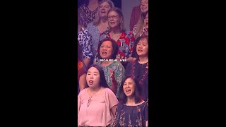 Because He Lives  Crossway Worship Choir LIVE Lyrics hymn gospelmusic worship praise jesus [upl. by Atteynot]