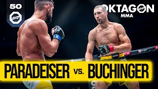 Ronald Paradeiser vs Ivan Buchinger 2  FREE FIGHT  OKTAGON 50 [upl. by Mudenihc]