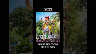 Colaba Cha Yuraj 2015 to 2024 mumbaicheganpaticolabachayuraj [upl. by Zilvia554]