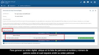 Nueva Oficina Virtual CCSS  ¿Cómo obtener su Orden Patronal digital [upl. by Laval504]