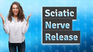 How do you release a sciatic nerve in your glutes [upl. by Nameloc849]