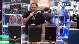 Gamescom 2013 Bitfenix Phenom M Prodigy M und Colossus M [upl. by Dobb]