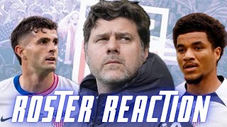 USMNT Pochettino Era Underway  Roster Reaction and Analysis [upl. by Valiant647]