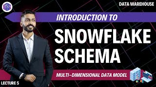 Snowflake Schema in Data Warehouse  Schema for Multi Dimensional Data Model [upl. by Tempa]