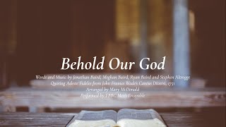 Behold Our God  Lyric Video [upl. by Senoj156]