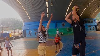 Hooping against Tough Kids in a Guatemalan Village 🇬🇹 [upl. by Durning]