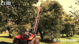 Canastilla Agrícola Hidráulica L3100 de Industrias Líder [upl. by Ellehcsar588]