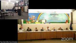 Town of Henrietta Zoning Board of Appeals Meeting  September 4 2024 [upl. by Strenta]